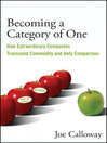 Becoming a Category of One